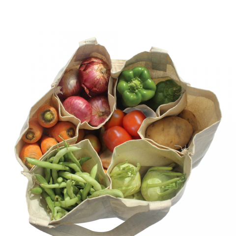 Cotton vegetables bag is best solution for everyday shopping