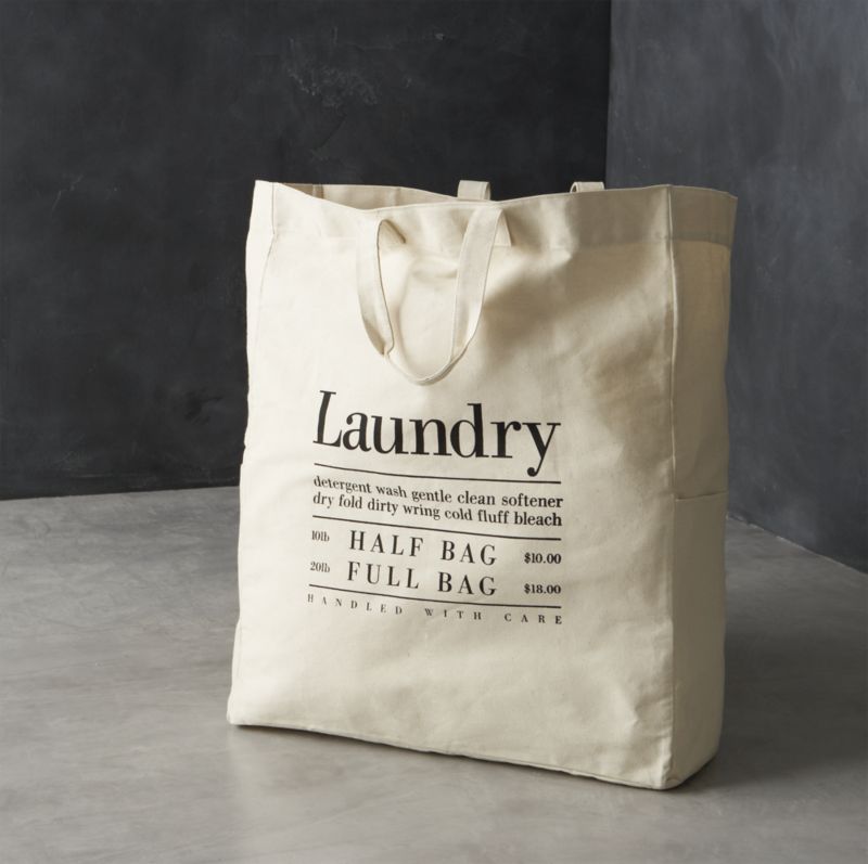 Cotton Canvas Laundry Bags