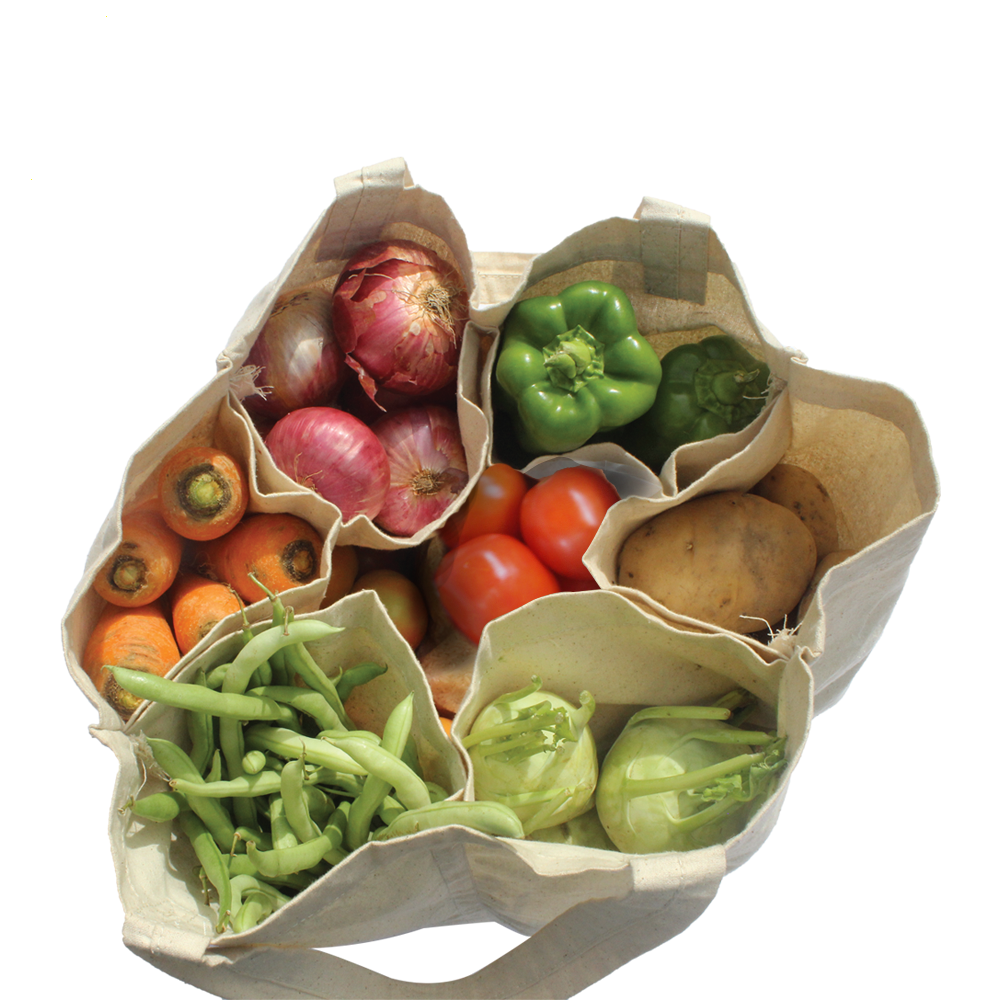 Cotton vegetable bags
