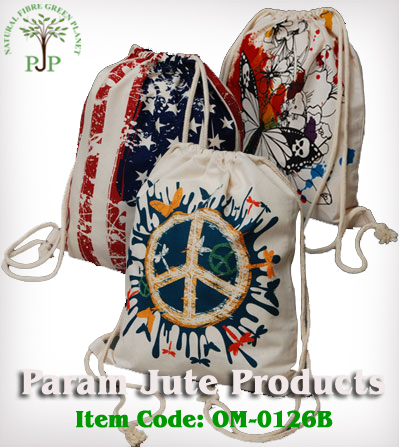 Cotton Drawstring Pouch